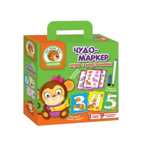 Настольная игра Vladi Toys Чудо-маркер Зоопарк VT2100-11