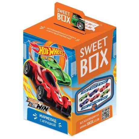 Жевательный мармелад Sweet Box Hot Wheels ассорти 10 г