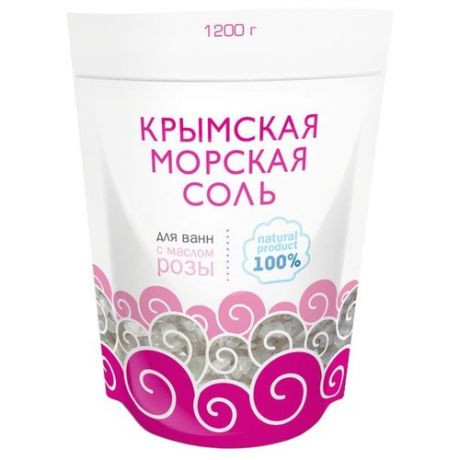 Greenfield Крымская морская соль Роза, 1.2 кг