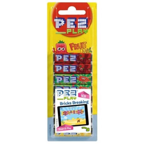 Конфета PEZ фруктовый набор 68 г