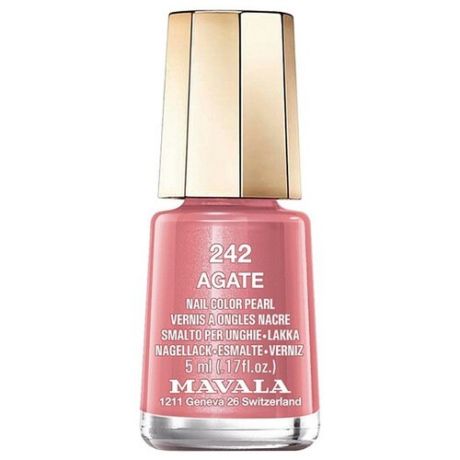 Лак Mavala Nail Color Pearl, 5 мл, оттенок 242 Agate