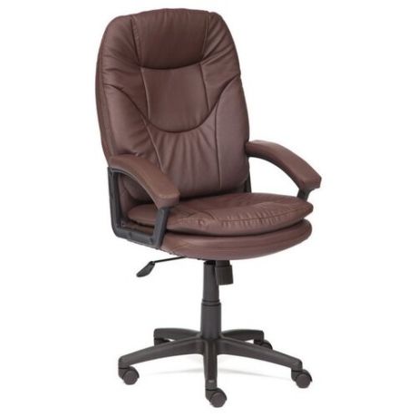 Компьютерное кресло TetChair Comfort LT офисное, обивка: искусственная кожа, цвет: коричневый