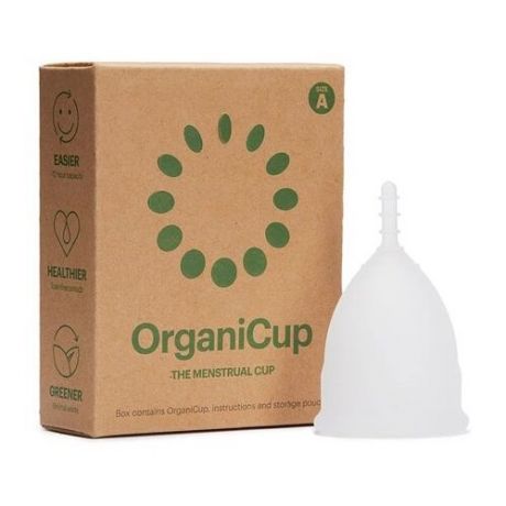 OrganiCup чаша менструальная прозрачный / золотистый А