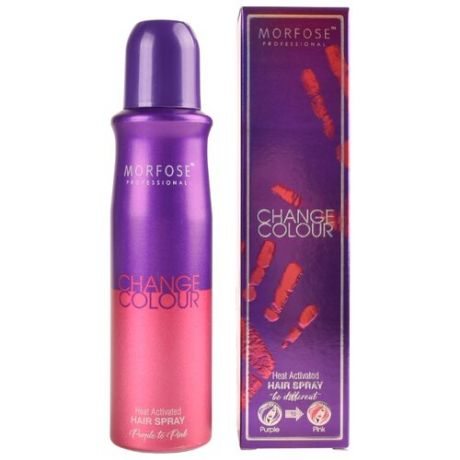 Средство Morfose Change Colour для волос (хамелеон), Фиолетово-Розовый, 150 мл
