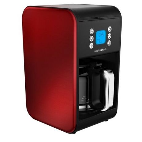 Кофеварка Morphy Richards 162009 красный/черный