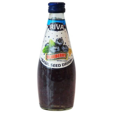 Напиток сокосодержащий Blue Riva Черника и семена базилика, 0.29 л
