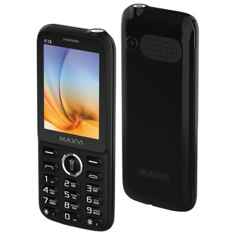 Телефон MAXVI K18 черный