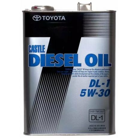 Моторное масло TOYOTA Castle Diesel Oil DL-1 5W30 4 л