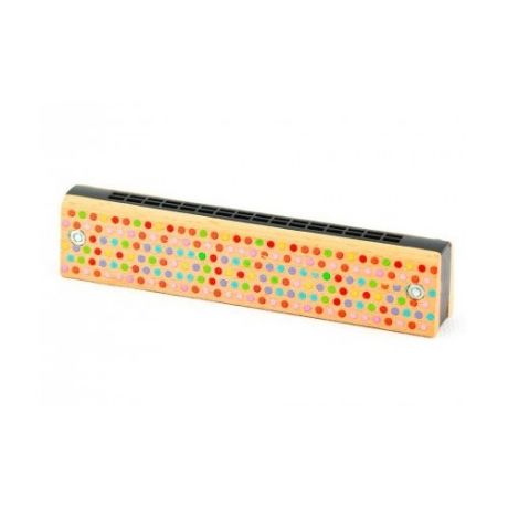 Мир деревянных игрушек губная гармошка LL162 разноцветный