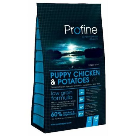 Корм для собак Profine (3 кг) Puppy Chicken & Potatoes