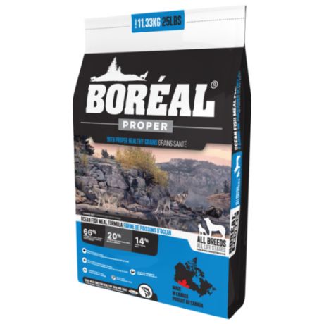 Сухой корм для собак Boreal океаническая рыба 11.33 кг