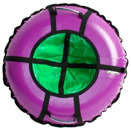 Тюбинг Hubster Ринг Pro 90 см фиолетовый/зеленый