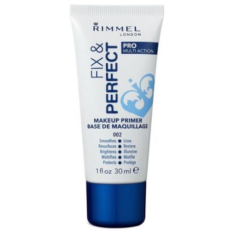 Rimmel Праймер для лица Fix & Perfect Pro 30 мл 002 transparent