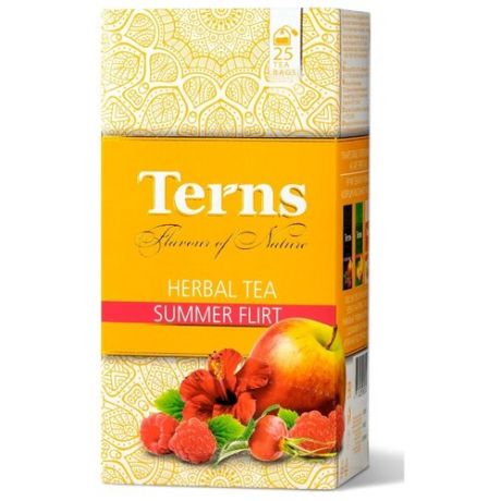 Чай травяной Terns Summer Flirt в пакетиках, 85 г 25 шт.