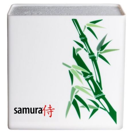 Samura Подставка Hypercube белый с бамбуком
