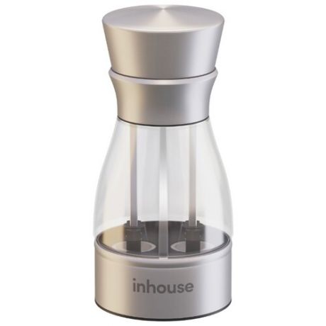 Inhouse Мельница для соли и перца Cucina IH-651A металлик