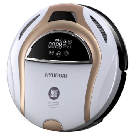 Робот-пылесос Hyundai H-VCRQ80 белый/золотистый