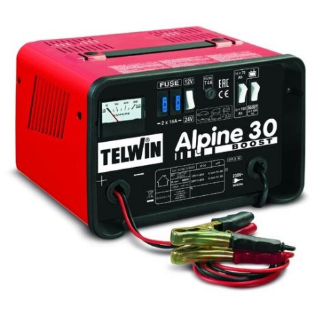 Зарядное устройство Telwin Alpine 30 boost красный