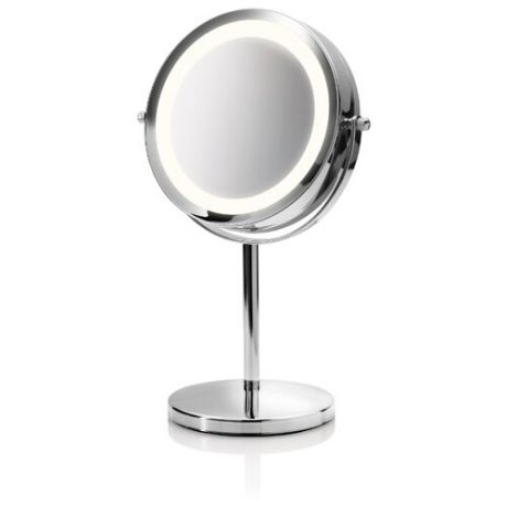 Зеркало косметическое настольное Medisana CM 840 с подсветкой серебристый