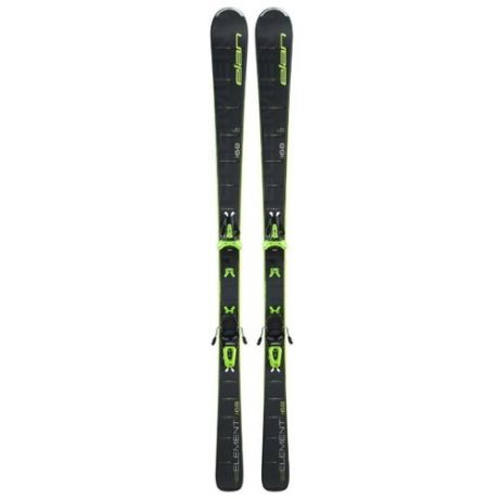 Горные лыжи Elan Element LS с креплениями EL 10 Shift (19/20) 168 см черный/зеленый