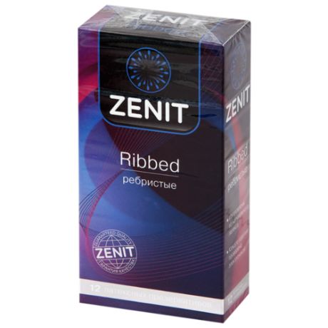 Презервативы ZENIT Ribbed (12 шт.)