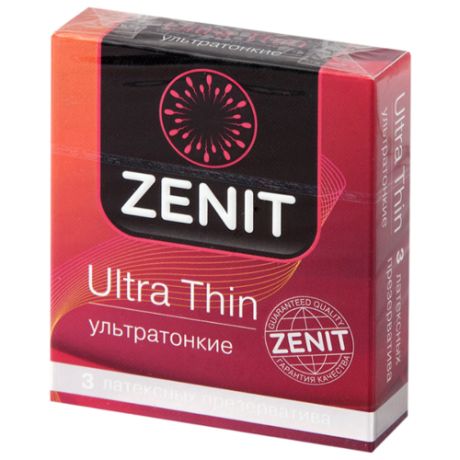 Презервативы ZENIT Ultra Thin (3 шт.)