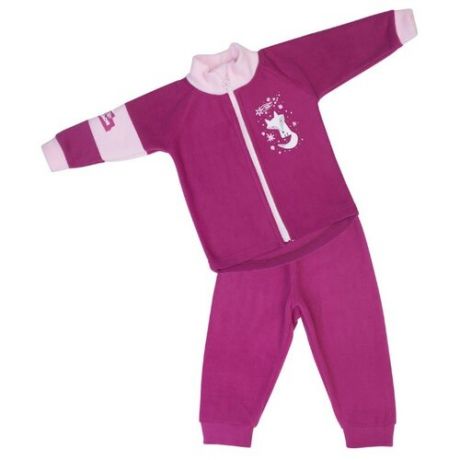 Комплект одежды Babyglory размер 86, малиновый