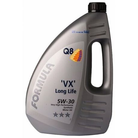 Моторное масло Q8 Formula VX Long Life 5W-30 4 л