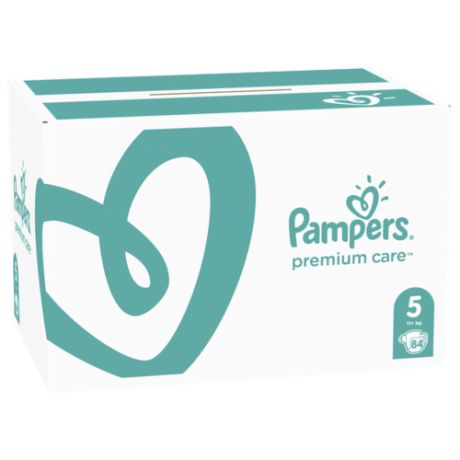 Pampers подгузники Premium Care 5 (11+ кг) 84 шт.