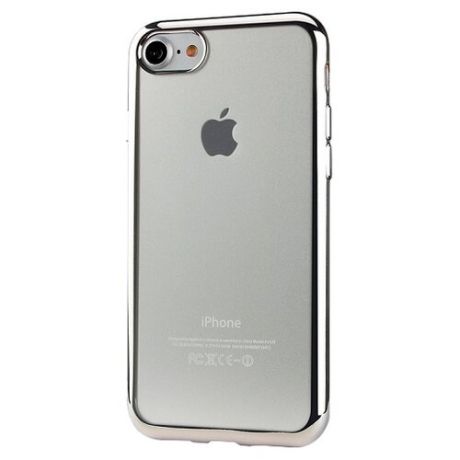 Чехол EVA IP8A010-7 для Apple iPhone 7/iPhone 8 прозрачный/серебристый