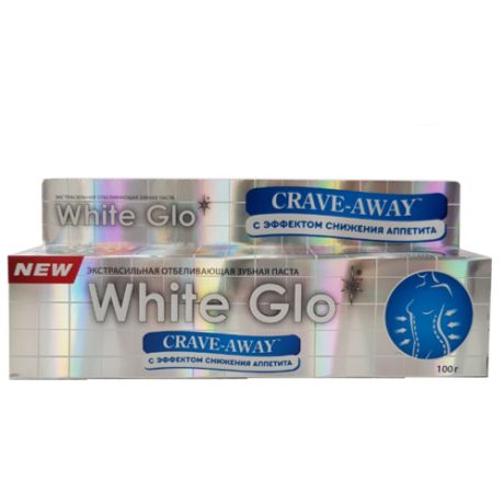 Зубная паста White Glo Crave Away с эффектом снижения аппетита, 100 г