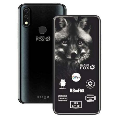 Смартфон Black Fox B8mFox черный