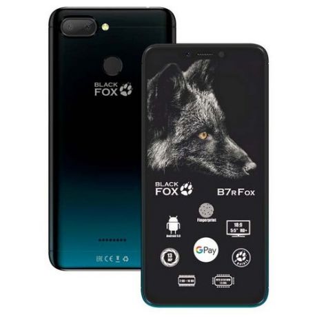 Смартфон Black Fox B7rFox темно-синий