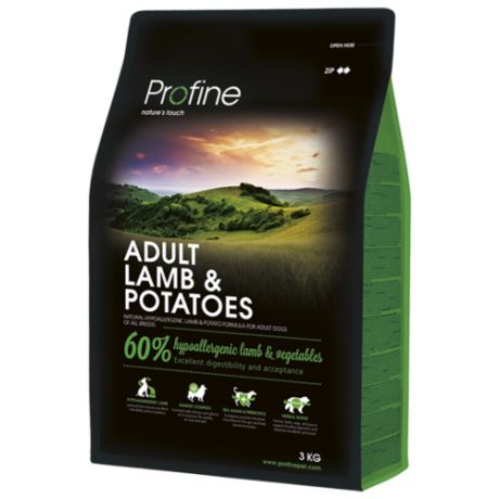 Корм для собак Profine (3 кг) Adult Lamb & Potatoes