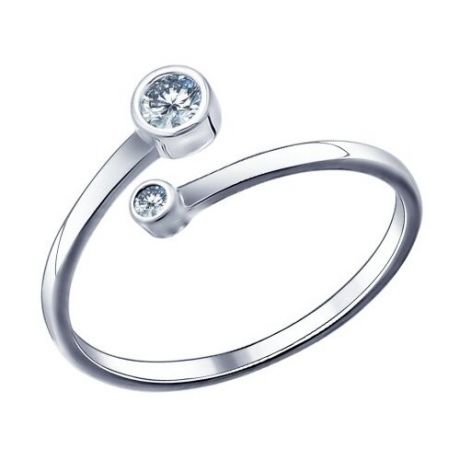 SOKOLOV Тонкое кольцо «Fashion» 94011463, размер 16