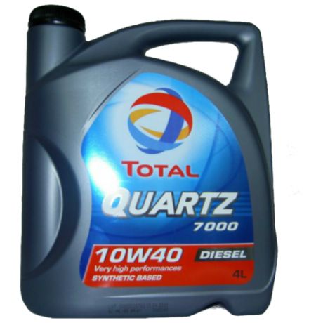 Моторное масло TOTAL Quartz Diesel 7000 10W40 4 л