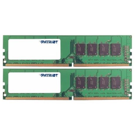 Оперативная память Patriot Memory DDR4 2666 (PC 21300) DIMM 288 pin, 4 ГБ 2 шт. 1.2 В, CL 19, PSD48G2666K