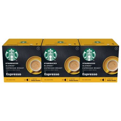 Кофе в капсулах Starbucks Blonde® Espresso Roast (36 капс.)