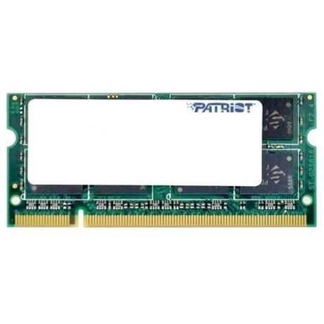 Оперативная память Patriot Memory DDR4 2666 (PC 21300) SODIMM 260 pin, 8 ГБ 1 шт. 1.2 В, CL 19, PSD48G266682S
