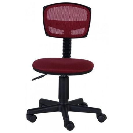 Компьютерное кресло Бюрократ CH-299 детское, обивка: текстиль, цвет: бордовый 15-11
