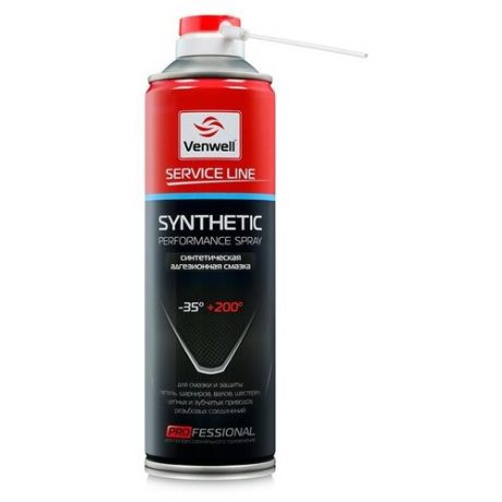 Автомобильная смазка Venwell Synthetic Performance Spray 0.5 л