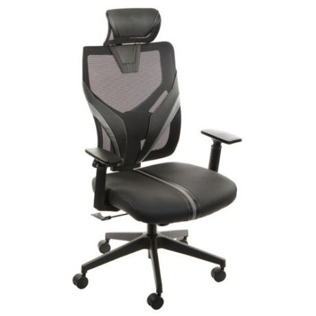 Компьютерное кресло ThunderX3 YAMA1 игровое, обивка: искусственная кожа, цвет: black