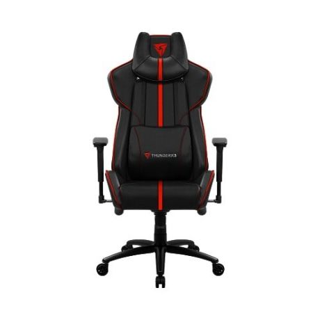 Компьютерное кресло ThunderX3 BC7 игровое, обивка: искусственная кожа, цвет: черно-красный