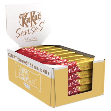 Батончик KitKat Gold edition Deluxe caramel (35 шт.)