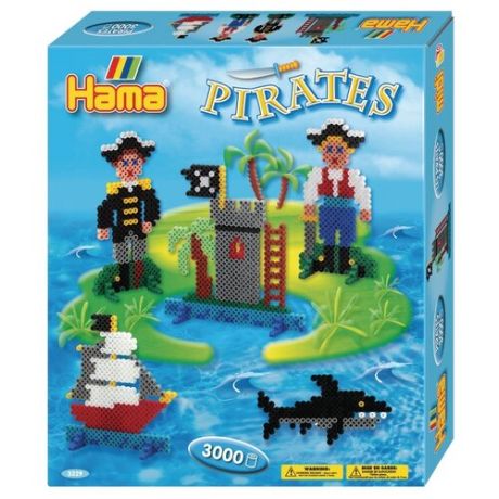 Hama Набор термомозаики Пираты (3229)
