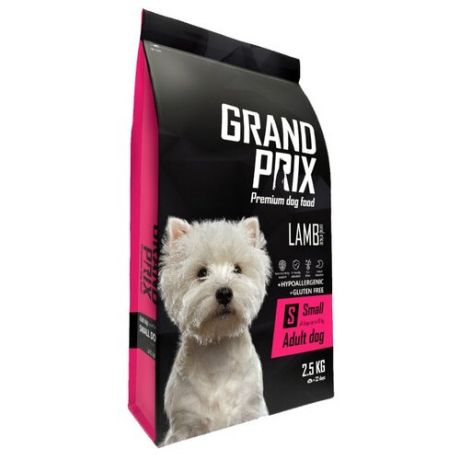 Корм для собак GRAND PRIX (2.5 кг) Small Adult ягненок