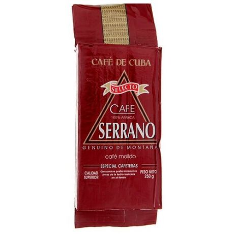 Кофе молотый Serrano Selecto, 250 г