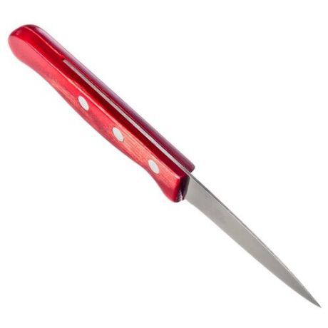 TRAMONTINA Нож для овощей Polywood 7,5 см красный