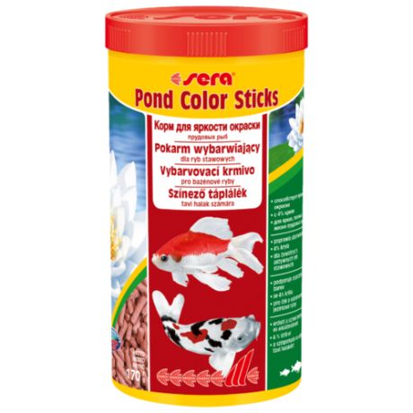 Сухой корм Sera Color Sticks для рыб 1000 мл 170 г