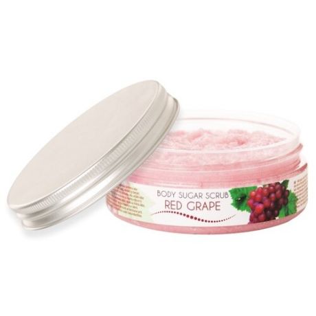 Ceano Cosmetics Сахарный скраб для тела Red Grape, 150 мл